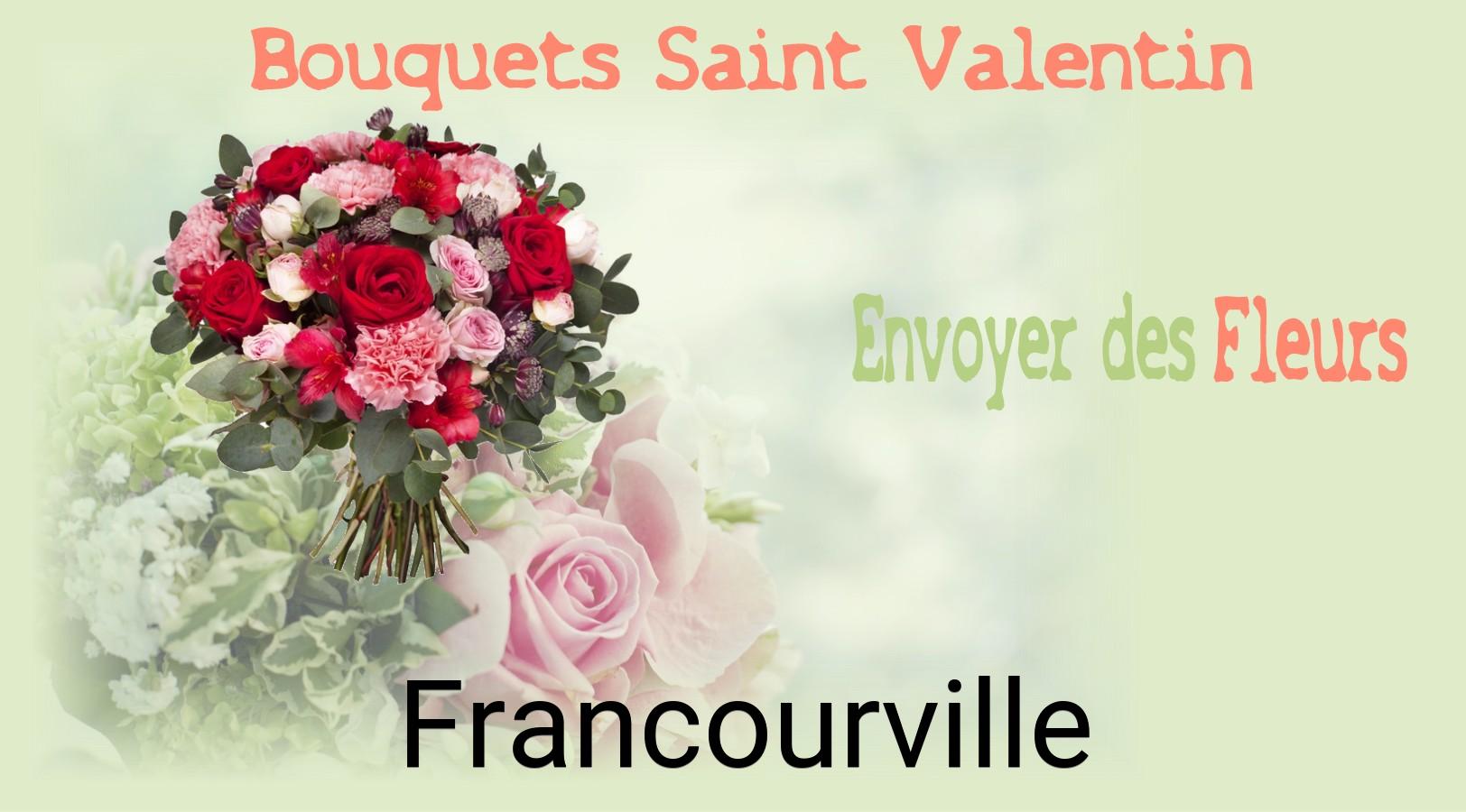 Roses de Saint-Valentin livrées à Francourville
